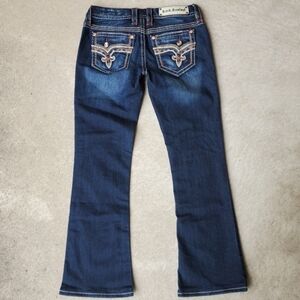 NWOT Rock Revival 28 Y2K Western Coastal Cowgirl Ranch Rodeo Betty Bootcut Jeans